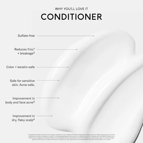 Miniatura 3 de SEEN Acondicionador - Perfumado - Acondicionador no comedogénico y para el cabello - Desarrollado por dermatólogos - Seguro para pieles sensibles