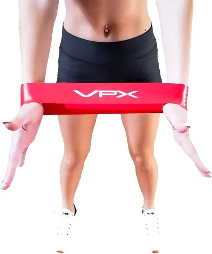 Miniatura 5 de VPX Bandas de ejercicio de resistencia Juego de 5 Hombres y mujeres No rozaduras, látex natural, no irritante Accesorios de entrenamiento
