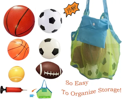 Miniatura 2 de Juego de pelotas deportivas suaves para niños, varios tamaños de pelota de fútbol, baloncesto, fútbol, pelota de tenis, voleibol con bomba de mano 6