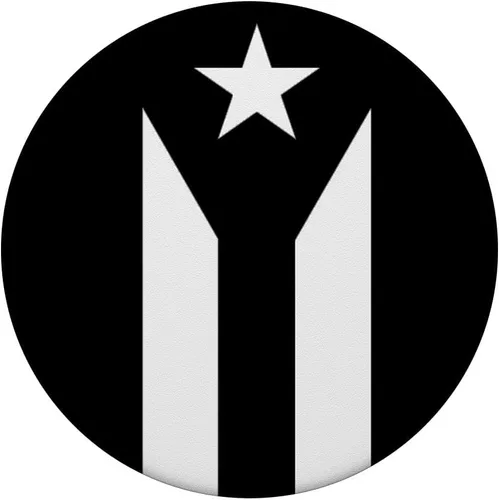 Miniatura 3 de Bandera Puerto Rico - PopSockets Grip y Soporte para Teléfonos y Tabletas, Negro