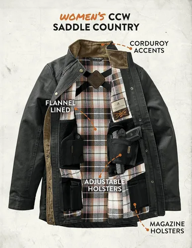 Miniatura 5 de Legendary Whitetails Chaqueta tipo camisa de transporte oculto para mujer