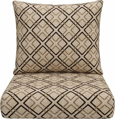 Miniatura 54 de RSH DECOR: Sunbrella - Cojín de asiento profundo con respaldo de almohada, asiento de 23 x 24 x 5 pulgadas, tela de rendimiento resistente al agua