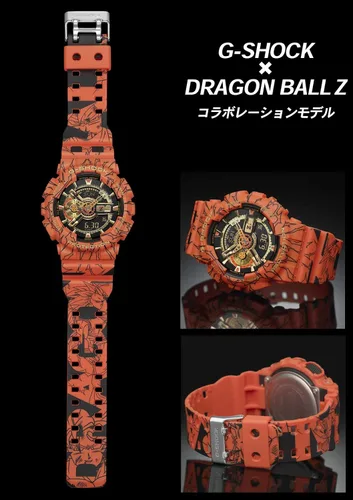 Miniatura 2 de CASIO G-Shock Dragon Ball Z GA-110JDB-1A4JR - Modelo limitado de colaboración