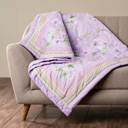 Miniatura 50 de Maison d' Hermine Manta para sofá, ligera y suave, cálida y transpirable, de algodón, para cama, para niñas, niños, mujeres, hombres, regalos, sofá