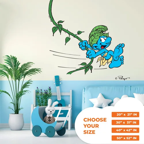 Miniatura 5 de Decoración de pared de los pitufos I The Smurfs I The Smurfs I I Baby Room I Baby Room I Nursery Decor for Girls & Boys I Varias opciones de tamaños