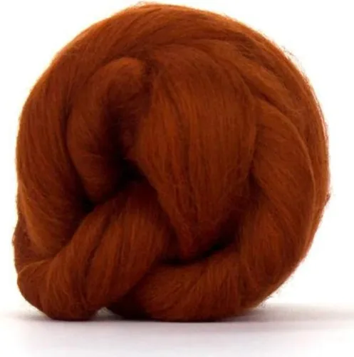 Miniatura 24 de Revolution Fibers Lana Merino para hilar Lana superior peinada Premium 22 micrones, perfecta para proyectos de fieltro, hilado, colgantes