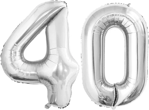 Miniatura 262 de Goer, conjunto de globos de papel aluminio para decoraciones de cumpleaños, globos de las letras de feliz cumpleaños y de números Oro