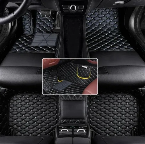 Miniatura 30 de Alfombrillas de cuero completas a medida para auto - Mejora el interior de tu vehículo con forros de piso específicos para vehículos - Perfectas