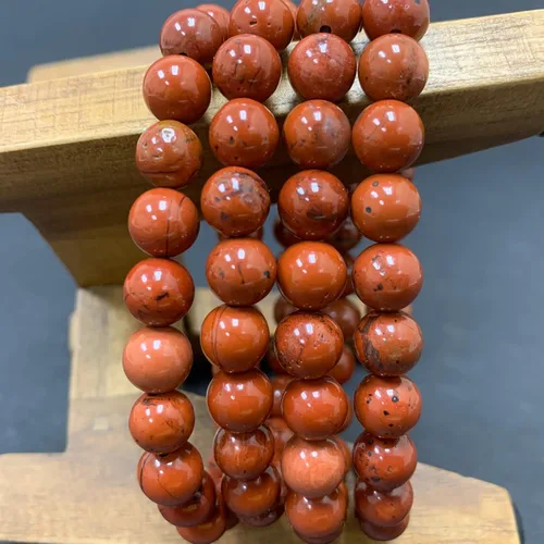 Miniatura 386 de Gem Avenue Handmade Round Bead Stretch Bracelet Unisex Natural Stone Beaded Jewelry for Men & Women, Elastic Wristband for Daily Wear