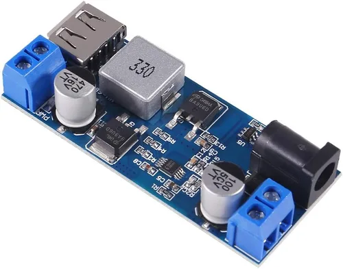 Miniatura 4 de ACEIRMC Convertidor Buck de 12 V a 5 V 5 A Regulador de voltaje USB DC 9V-36V Step Down a DC 5V-5.3V 5.2V 3.5-6A Volt Transformador Módulo de fuente