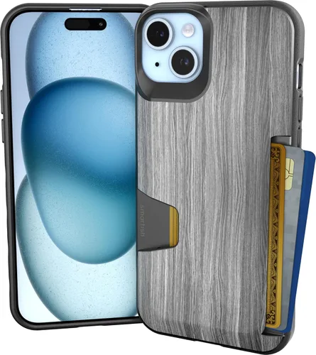 Miniatura 97 de Smartish - Funda tipo cartera para iPhone 11, diseño de cartera volumen 1 [delgada + protectora] con tarjetero - probada para caídas con ranura