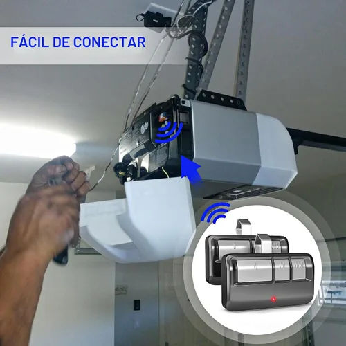 Miniatura 4 de Control remoto universal para puerta de garaje con clip para visera, para abridores LiftMaster/Chamberlain/Craftsman, adecuado para botones