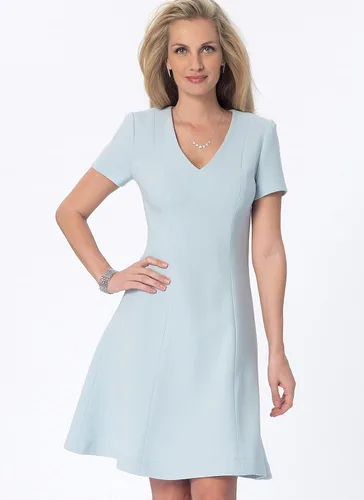 Miniatura 4 de Kit de patrón de costura para vestido acampanado de señoritas, código B6850