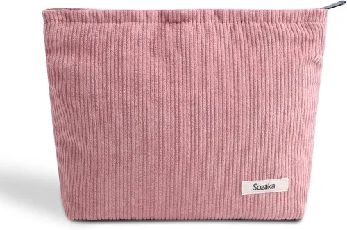 Bolsas de cosméticos para mujeres - Bolso de ante para cosméticos, carteras de mano estéticas para mujeres, organizador de maquillaje con puntos