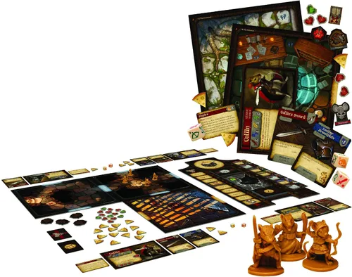 Miniatura 3 de Mice & Mystics Juego de mesa Aventura cooperativa Estrategia Juego familiar divertido para adultos y niños A partir de 7 años 1-4