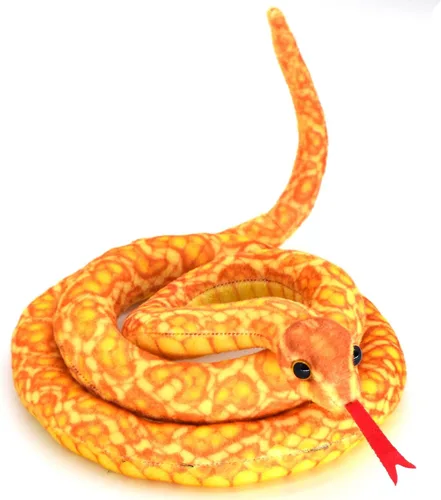 Miniatura 8 de Muñecas de serpiente suaves de 3.6 pies de largo, lindos animales de peluche, bromas de peluche, juguetes para niños, regalos para niños, Verde