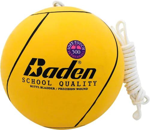 Juego de Tetherball de Calidad Escolar Baden - Pelota de Tetherball de Toque Suave y Cuerda