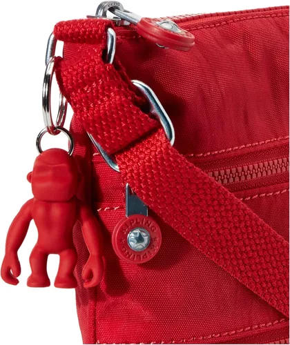Miniatura 4 de Kipling Keiko - Mini bolso cruzado para mujer, bolso ligero ajustable, correa de hombro duradera, rojo rojo, Rojo (red rouge)