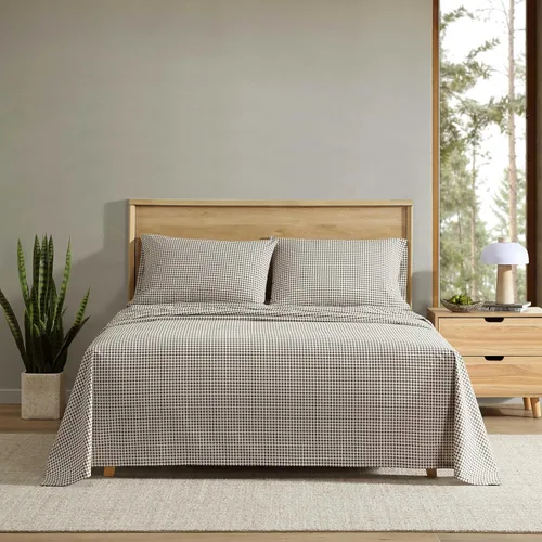 Miniatura 49 de Eddie Bauer - Sábanas tamaño Queen, juego de ropa de cama de percal de algodón, decoración del hogar crujiente y fresca (Canoe Lake Paddle, Queen)
