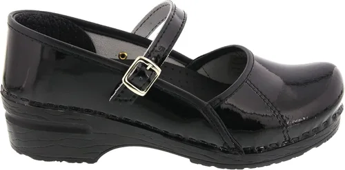 Miniatura 3 de BJORK Swedish Comfort Zuecos de cuero Marcella Mary Jane para mujer