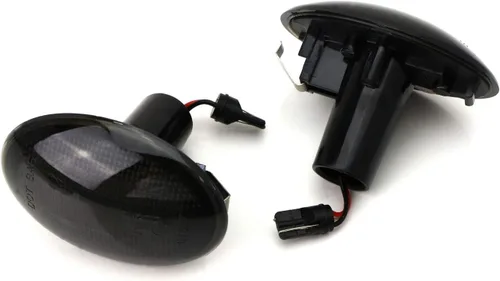 Miniatura 8 de iJDMTOY Lente ahumada ámbar tira completa LED Fender lateral marcador intermitente luces compatibles con Gen2 R55 R56 R57 R58 R59 MINI Cooper