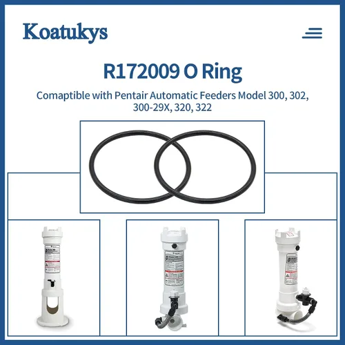 Miniatura 2 de R172009 Junta tórica para Pentair Rainbow Chlorinator Modelo 300/320 Tapa de Clorador de Piscina y Spa (2/Pack)