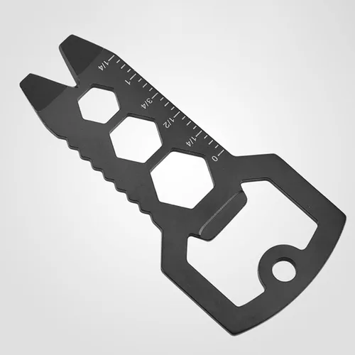 Miniatura 3 de Herramienta multiherramienta para acampar al aire libre con llave extractora de uñas, duradera para picnic