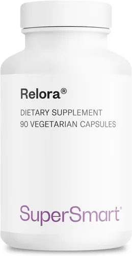 SuperSmart Relora 750mg por día - Suplemento de extracto de Magnolia Officinalis y Phellodendron Amurense | Sin OMG y sin gluten - 90 cápsulas