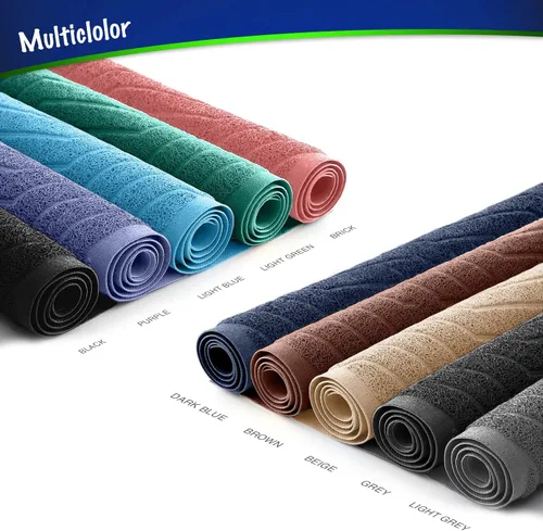 Miniatura 7 de WePet Tapete para caja de arena para gatos (No. 02-2), almohadilla de PVC de alta calidad, alfombra de captura duradera, libre de ftalatos