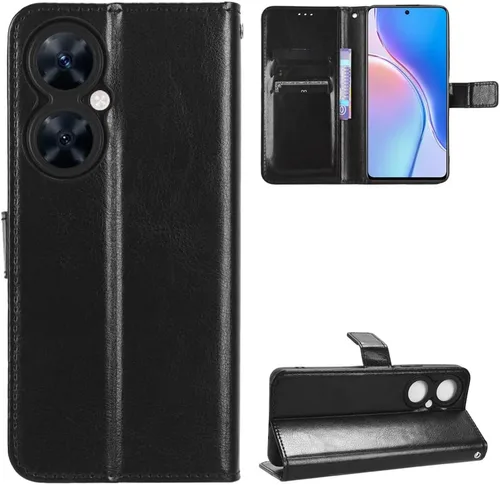 Miniatura 38 de Funda para Honor X50i, funda de cuero con tapa para Honor X50i 5G CRT-AN00 Case Gold Oro