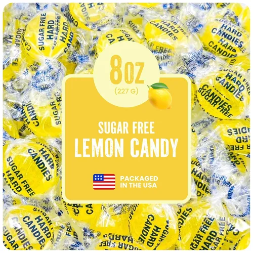 Miniatura 20 de Cambie Caramelos duros sin azúcar, 1 libra de caramelo sin azúcar envueltos individualmente, canela