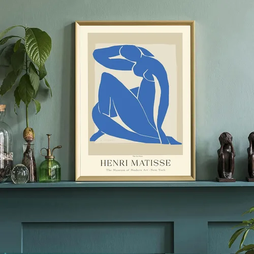 Miniatura 2 de Póster de Henri Matisse, impresiones de Matisse para galería de museo, póster de exposición de galería de museo, pinturas de Henri Matisse, obras