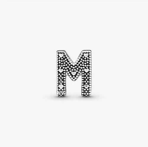 Miniatura 123 de Colgante de plata de ley 925 con letra PANDORA