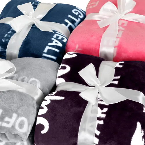 Miniatura 6 de MACEVIA Regalos para el cáncer de mama para mujeres, manta reversible de forro polar Sherpa para curación, súper suave y cálida, regalo