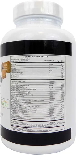 Miniatura 2 de Health Guardian CardioForLife 60 tabletas masticables - Chocolate