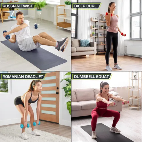 Miniatura 6 de ProsourceFit Neoprene Dumbbell Coated for Non-Slip Grip