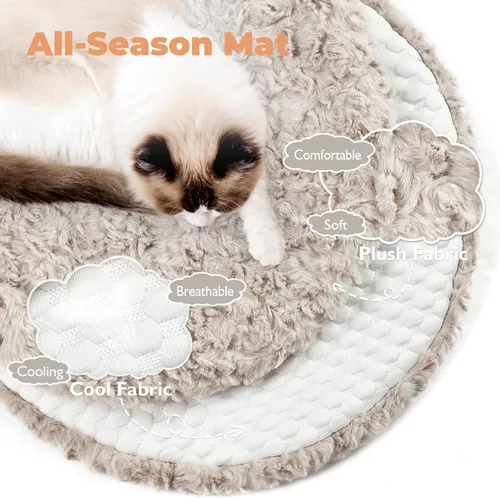 Miniatura 3 de Easyego Árbol de gato moderno, torre de árbol de gato de madera estética para gatos grandes, condominio de lujo para gatos con postes para rascar