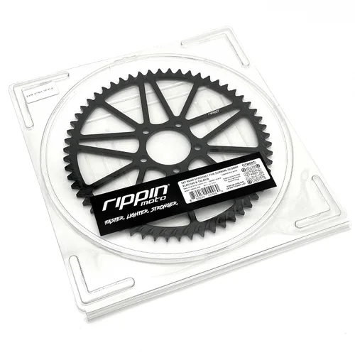 Miniatura 3 de Rippin Moto Piñón de 58 dientes para Surron Light Bee X y Segway X160 X260 - Piñón de aluminio 7075-T6 de alto rendimiento