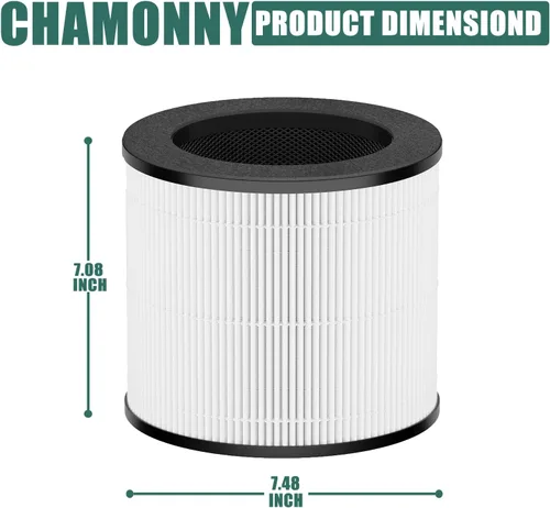 Miniatura 5 de Cayman 608/320 Replcement de filtro, compatible con Okaysou (Oksou) Cayman 608/320 purificador de aire, filtro 3 en 1 H13 True HEPA y filtro