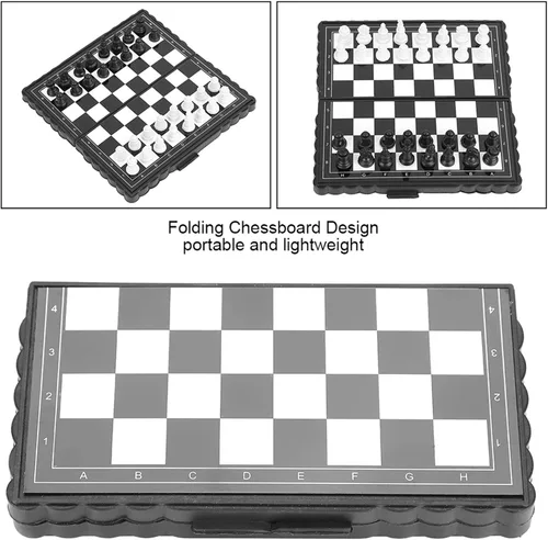 Miniatura 3 de Tablero de ajedrez portátil para adultos, para fiestas, actividades familiares