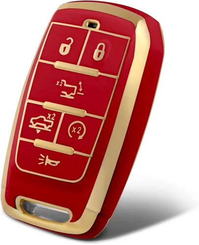 Miniatura 21 de Estuche para Llave Inteligente de TPU Funda Protectora Compatible con Azera Elantra GT EQUUS Genesis Coupe Santa FE Sonata Tucson Veloster KIA