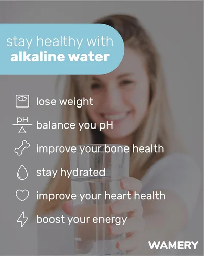 Miniatura 4 de Wamery Filtro de agua alcalino de repuesto para jarras Brita, paquete de 3, mejora el pH y el sabor, 42 galones cada uno, carbón activado de coco