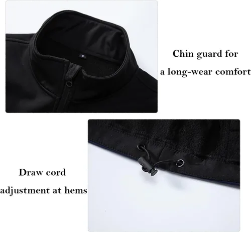 Miniatura 23 de Msmsse Chaleco ligero para hombre, con cuello alto, sin mangas, para senderismo, correr, golf