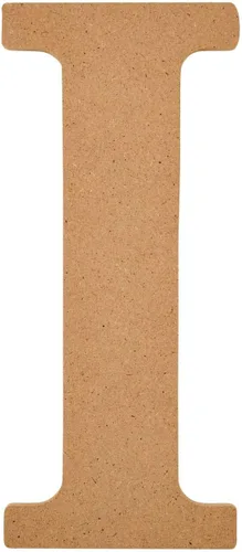 Miniatura 50 de Plaid Letra de madera sin terminar, superficie de madera de 5" perfecta para proyectos de bricolaje, artes y manualidades, 63572