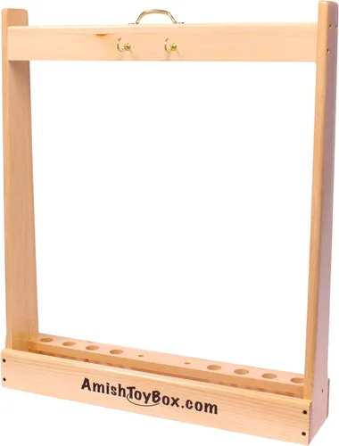 Miniatura 8 de Amish artesanía Deluxe 8 jugadores Croquet Juego, madera de arce