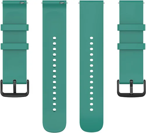 Miniatura 6 de AKUMAKA Series 1 - Correas de silicona suave compatibles con correas de reloj para mujeres y hombres, correas de liberación rápida, correas