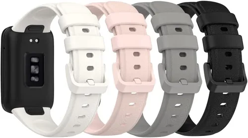 Miniatura 27 de Senter Correa de silicona suave de liberación rápida para reloj inteligente Huawei Band 7 Pro 4 unidades-g