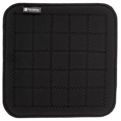 Carlisle FoodService Products Ultigrip Neopreno Soporte Comercial Hot Pad para Sartenes Calientes, 7" X 7", Negro