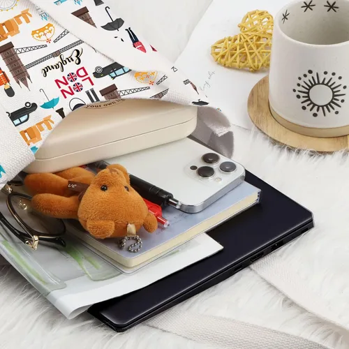 Miniatura 3 de LEVLO Londres Regalo de viaje British Theme Cosmetic Bag Inglaterra Souvenir Gift Reino Unido Maquillaje Cremallera Bolsa Bolsa (Londres), Londres