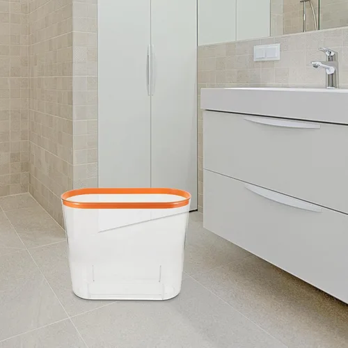Miniatura 4 de Alipis Cubo de basura para baño, cocina, cesta de basura para cocina, cubo de basura para dormitorio